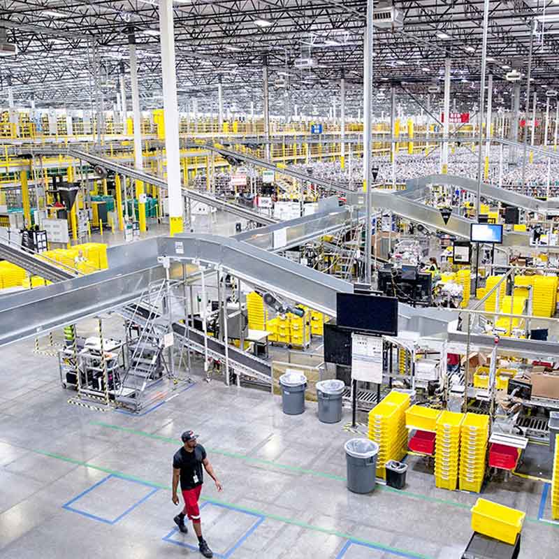 Inside an Amazon fulfillment center a look at nextday delivery Emplicit