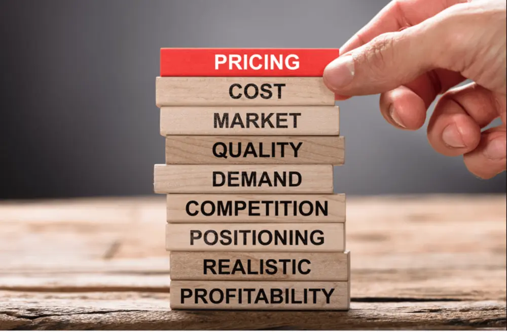 consider your pricing strategy