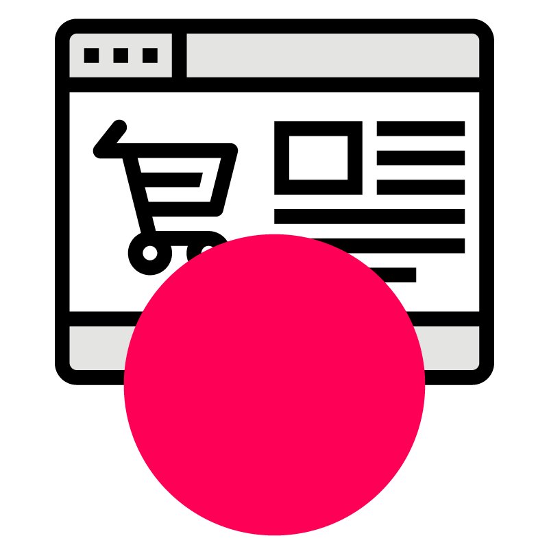 emplicit shopping click icon