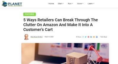 5 Ways Retailers Can Break Through The Clutter On Amazon And Make It Into A Customer’s Cart