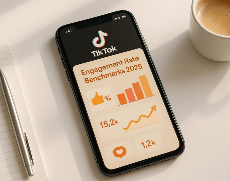 TikTok Engagement Rate Benchmarks 2025