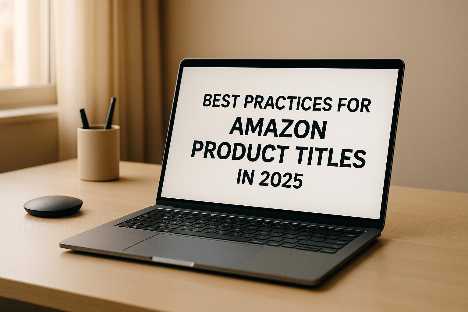 Best Practices for Amazon Product Titles in 2025