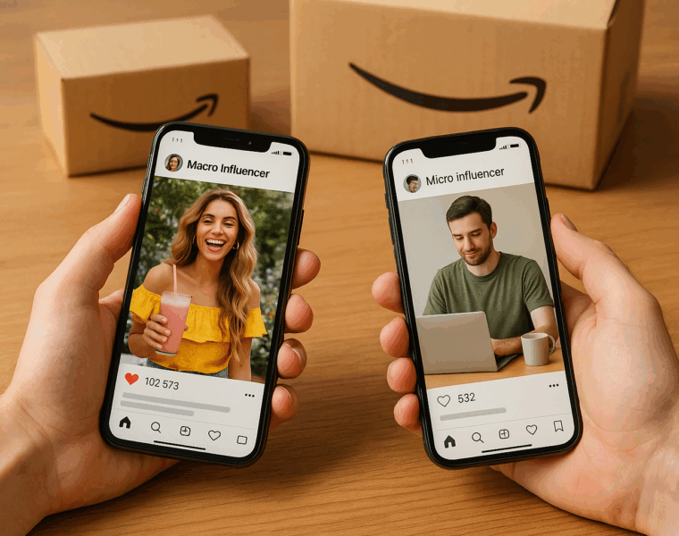 Micro vs Macro Influencers: Amazon Strategies