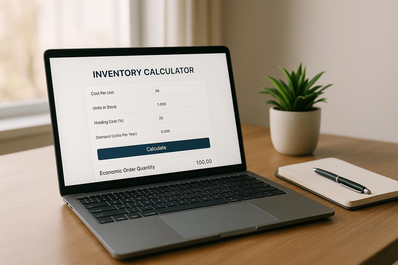 Inventory Management Calculator Tool