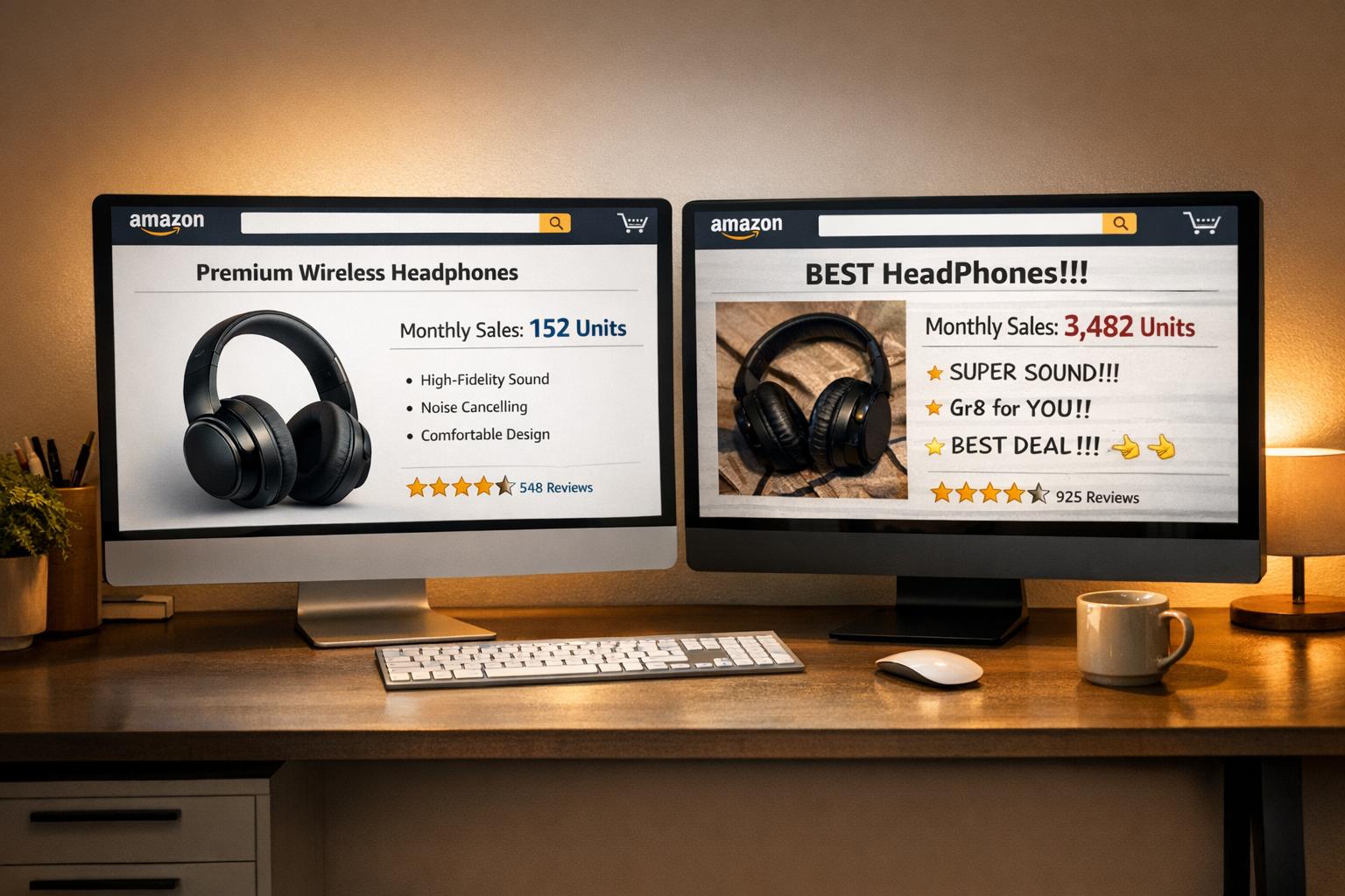 Your Competitor's Ugly Amazon Listing Is Outselling Yours. Here's the Uncomfortable Truth.