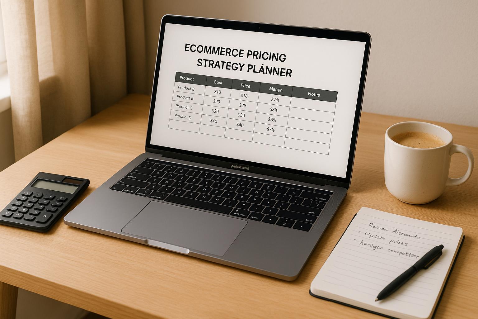 Ecommerce Pricing Strategy Planner