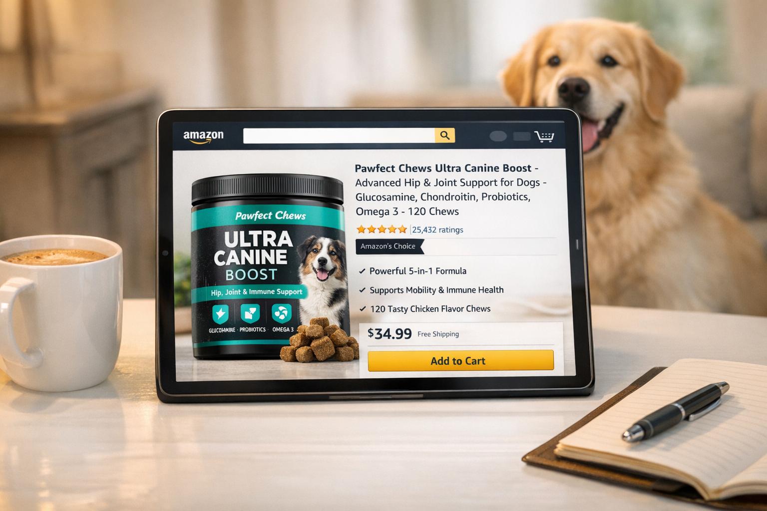 The Amazon Listing That Sold $1.2M in Dog Supplements Last Year Had One Thing Yours Doesn't