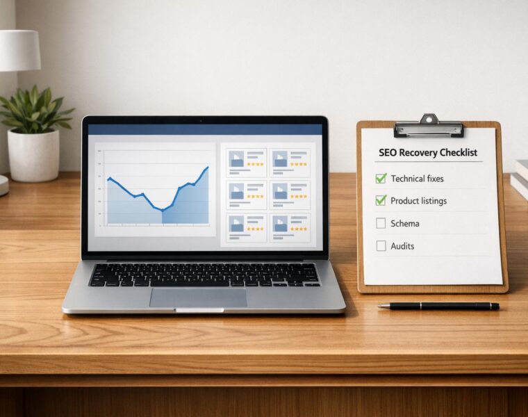 Checklist for Resolving SEO Drops on Marketplaces