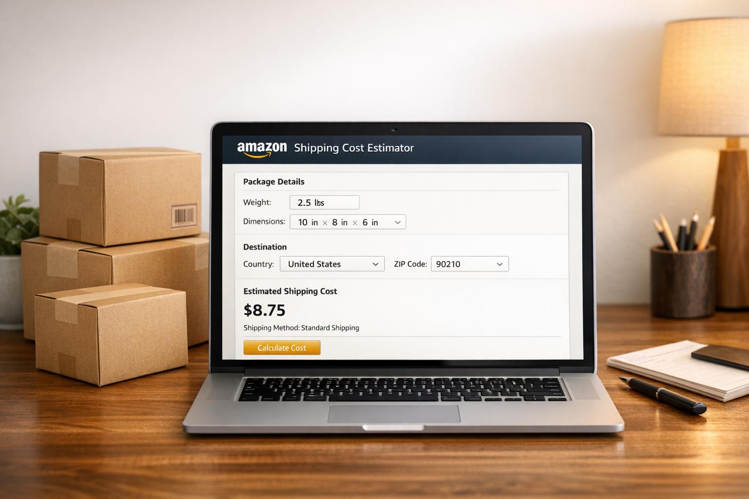 Amazon Shipping Cost Estimator
