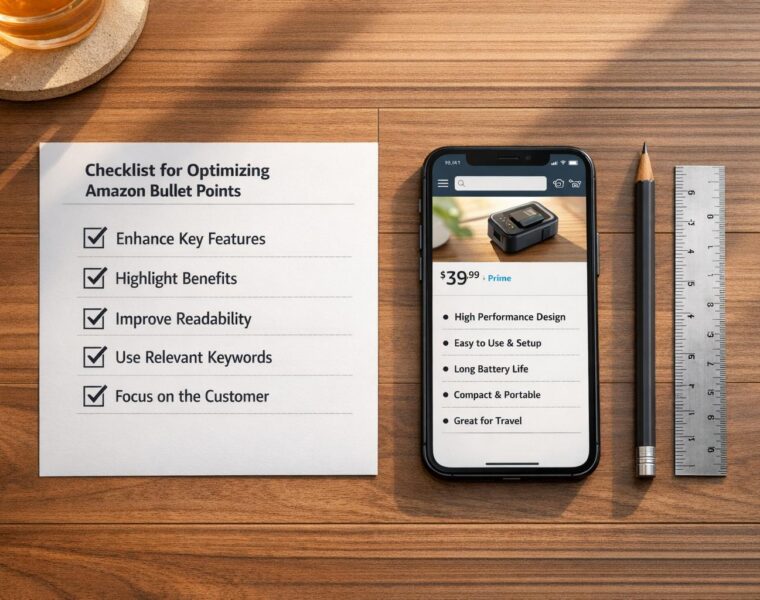 Checklist for Optimizing Amazon Bullet Points