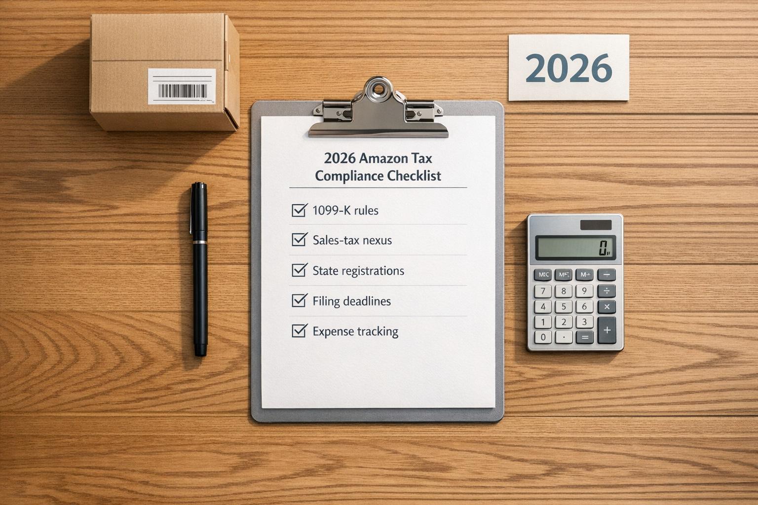 Amazon Tax Compliance Checklist for 2026