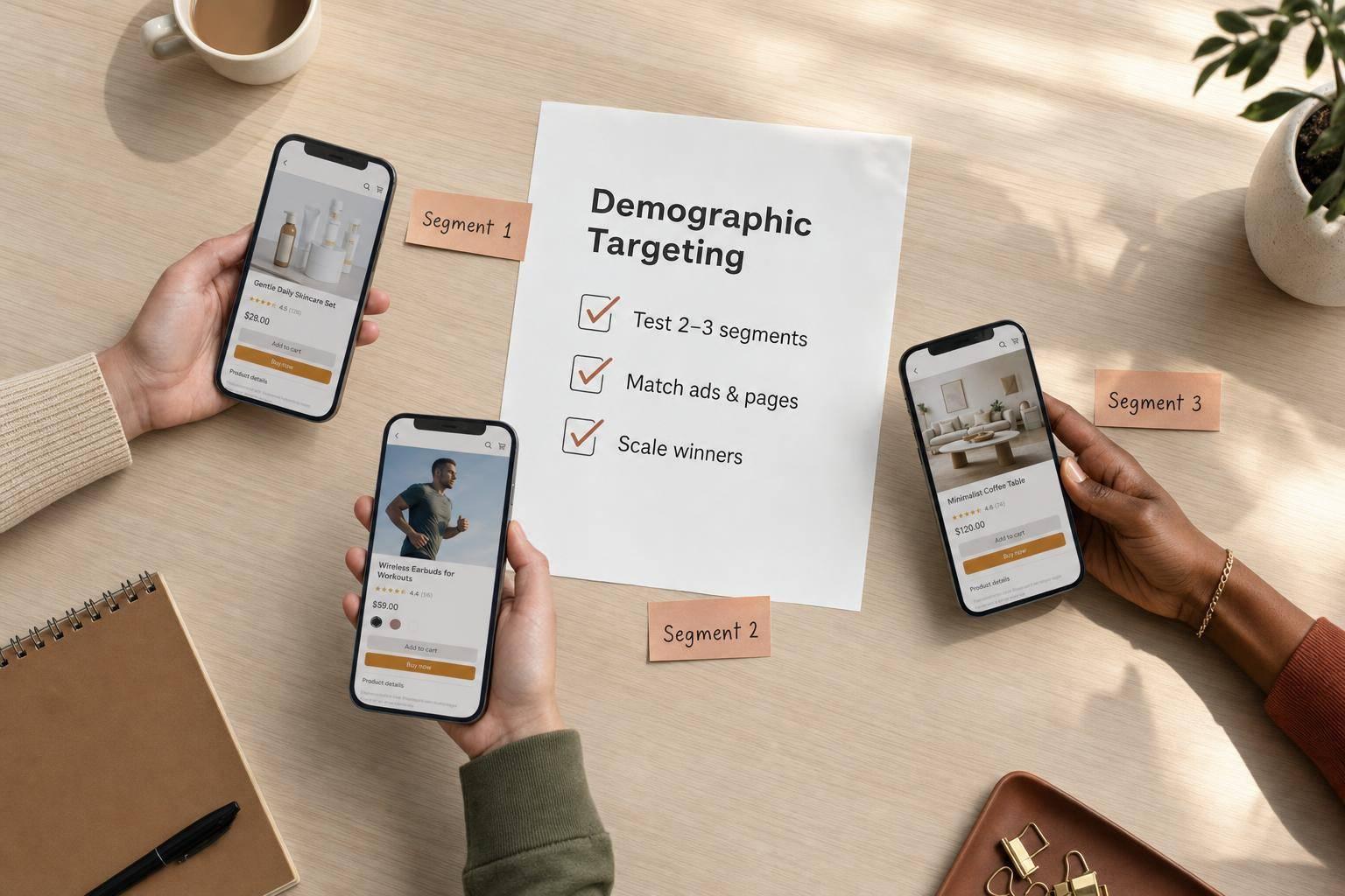 Checklist for Demographic Targeting on Amazon