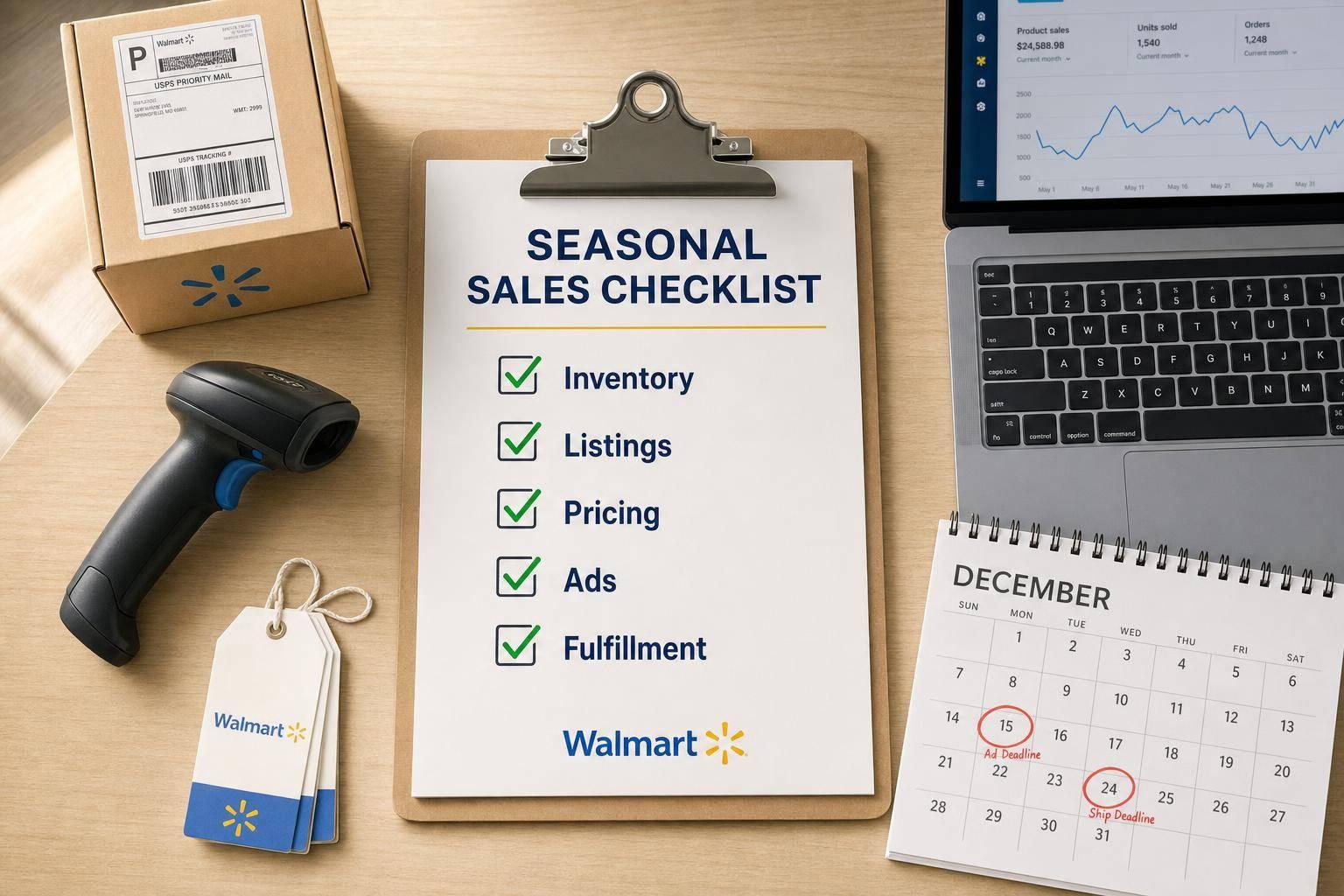 Checklist for Walmart Seasonal Sales Success