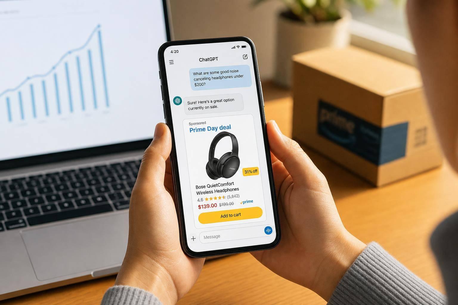 Amazon debuts ChatGPT ads during Prime Day
