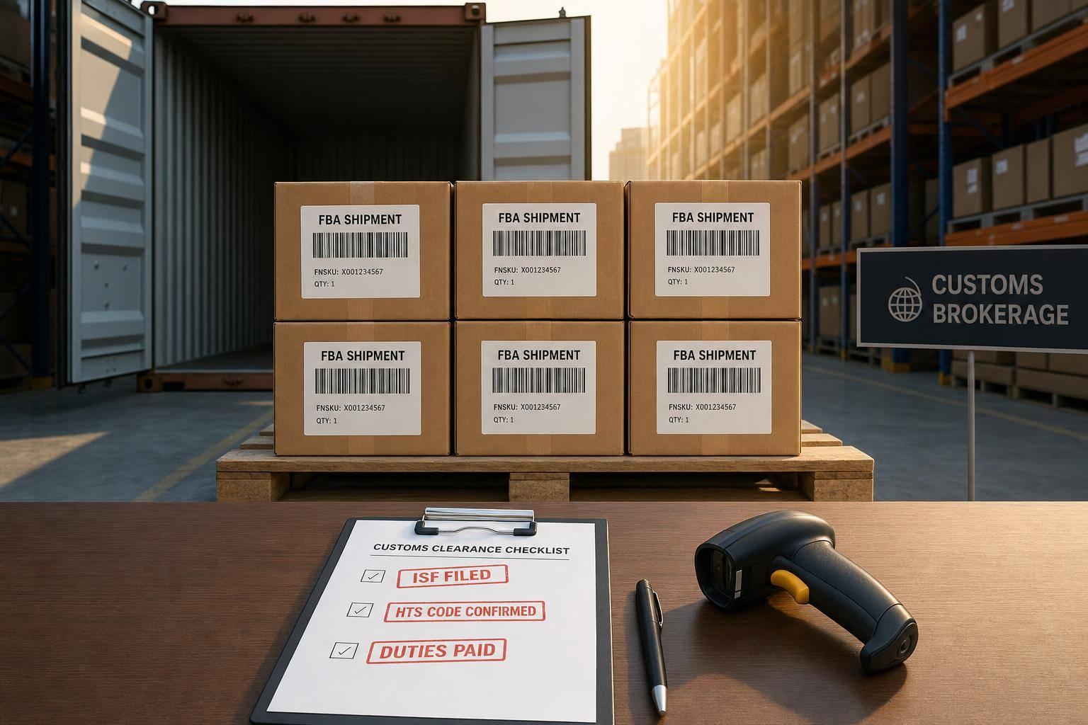Customs Brokerage Services for Amazon FBA
