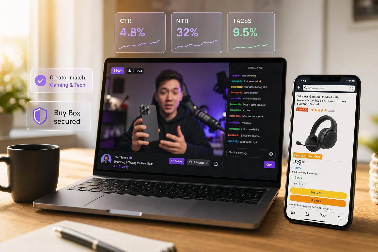 Twitch Live Commerce Guide For Amazon Sellers