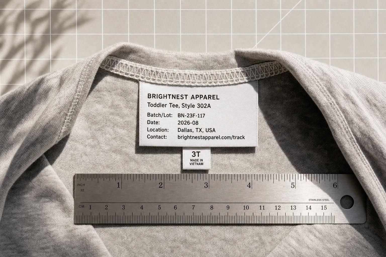 Amazon Garment Tracking Label Requirements